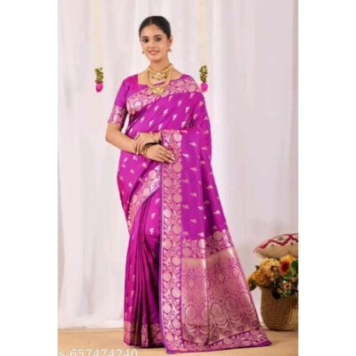 Devika- Traditional Zari Banarasi Silk Saree