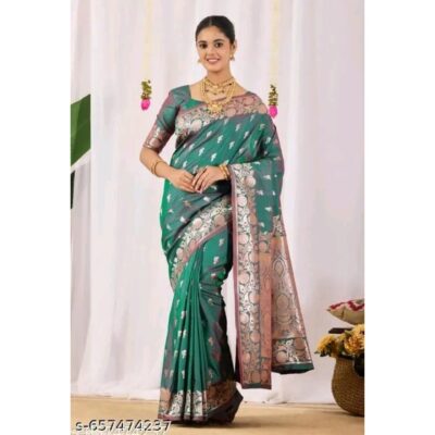 Devika- Traditional Zari Banarasi Silk Saree