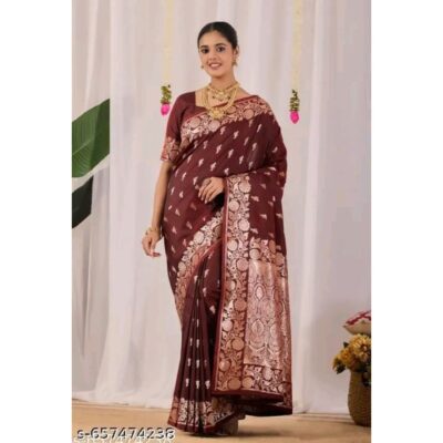 Devika- Traditional Zari Banarasi Silk Saree