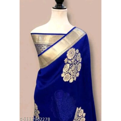 Boonti- Kanchipuram Tussar Silk Saree
