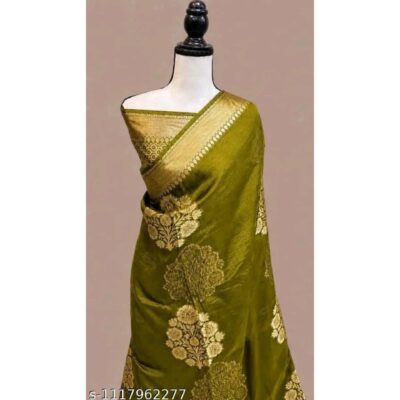 Boonti- Kanchipuram Tussar Silk Saree
