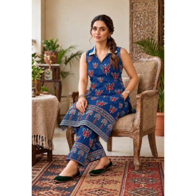Pankhuri- Butterfly Print Co-ord Set