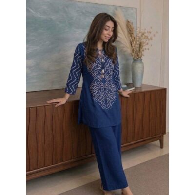 Kashira- Premium Bandhani Cotton Co-ord Set